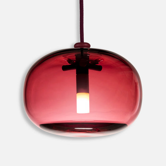 Örsjö Ceiling Lamp Pebble Knubbig Red - Display