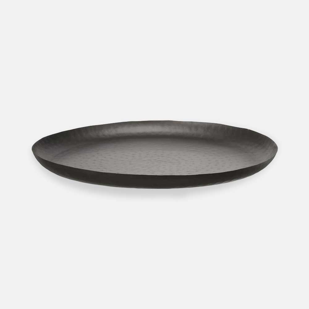 Metal tray black