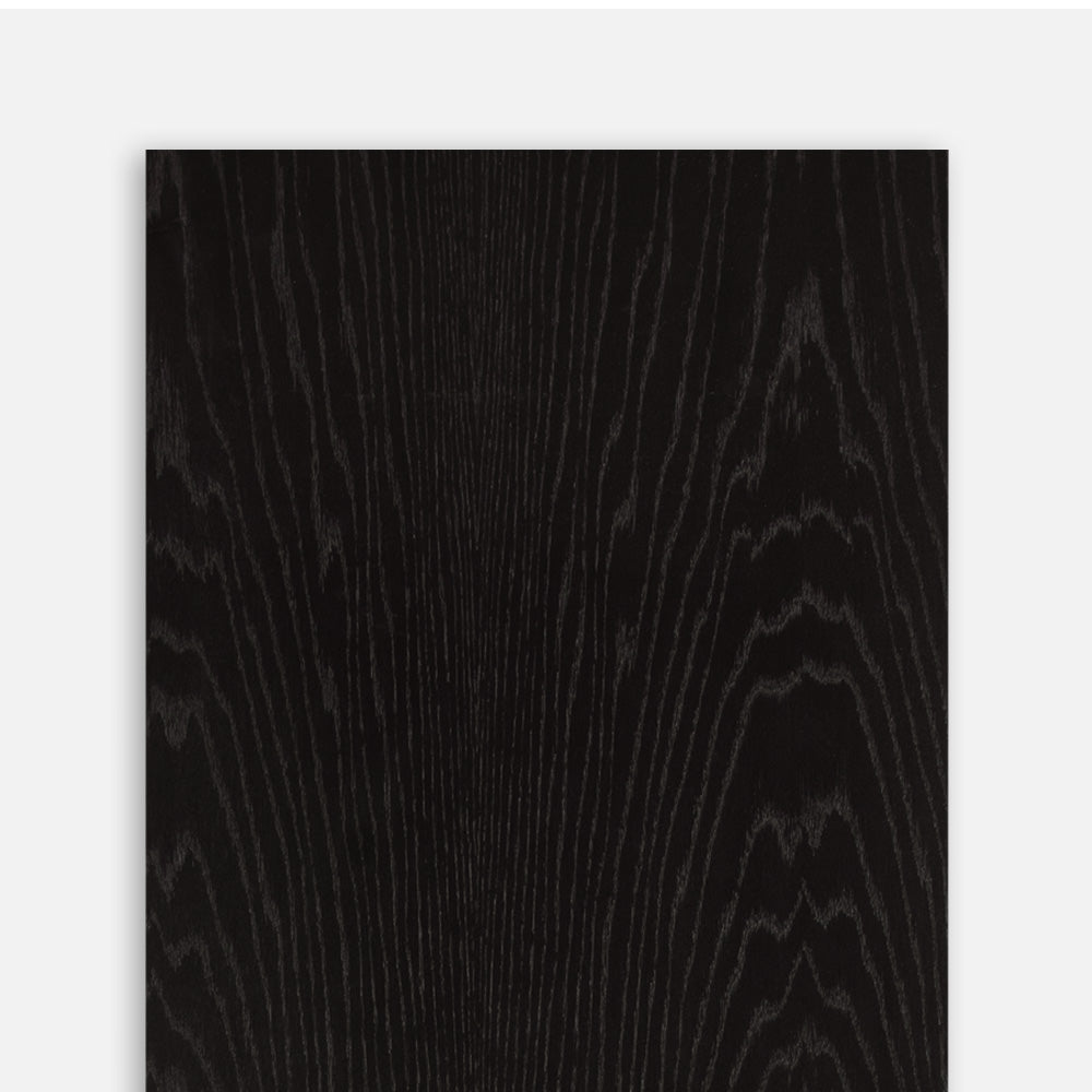 Design Panel Oak black-brown lacquered