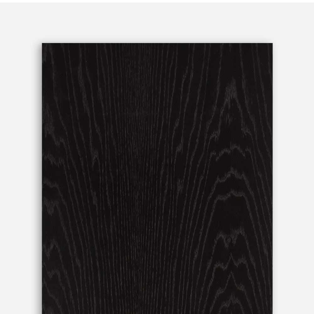 Designpanel Ek Svartbrunlackad