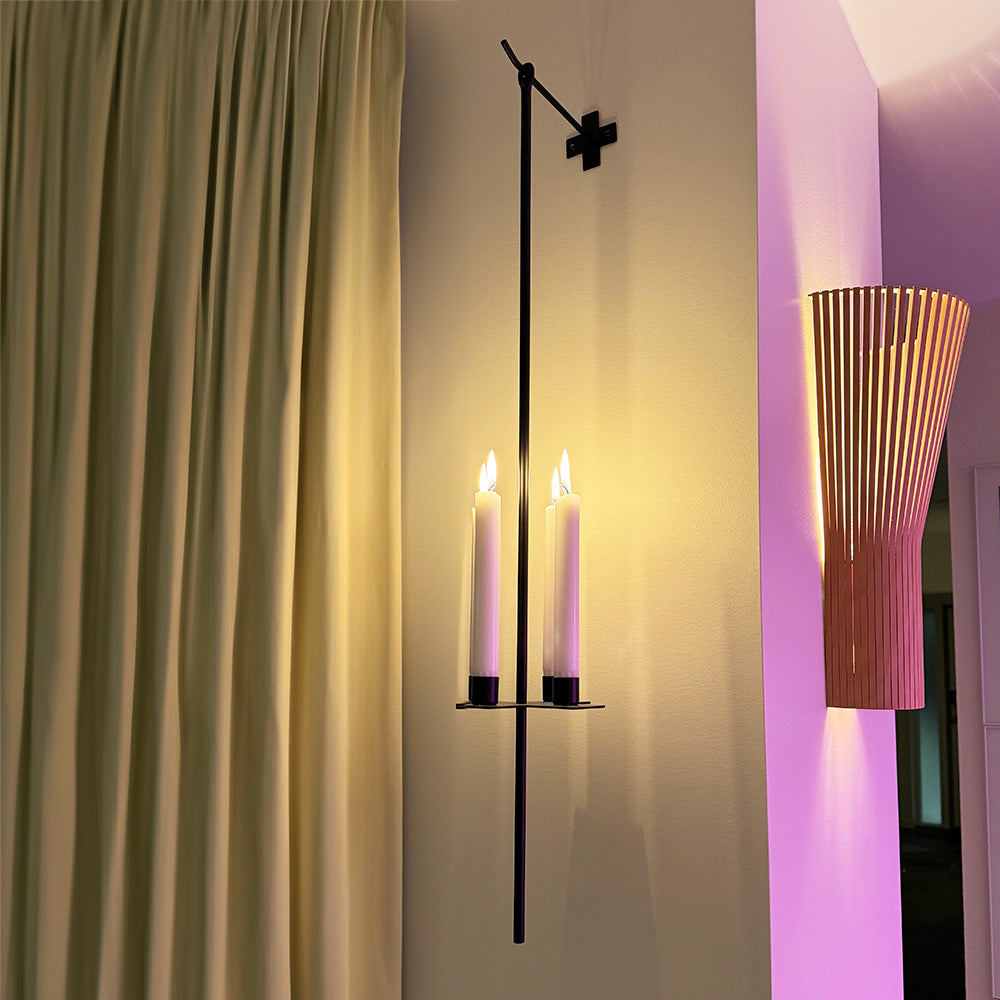 Candlestick long black 4 candles