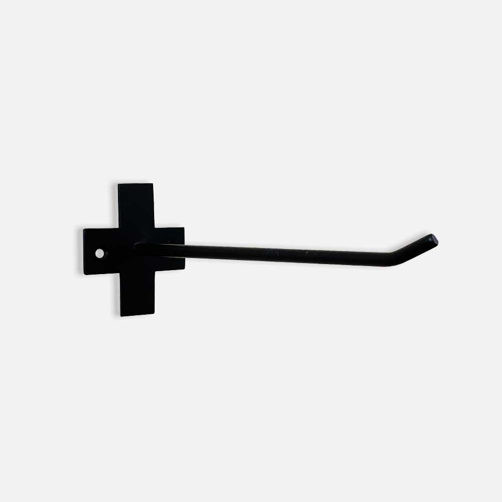 Wall hook cross black - Annellie Palmqvist Design