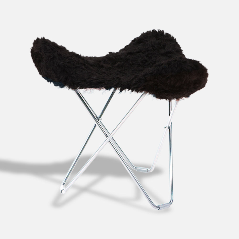 Cuero Design Footstool Flying Goose Iceland Short