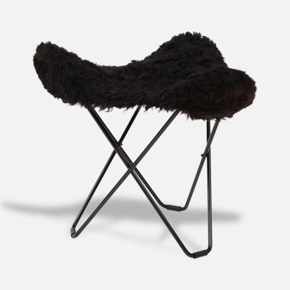 Cuero Design Footstool Flying Goose Iceland Short
