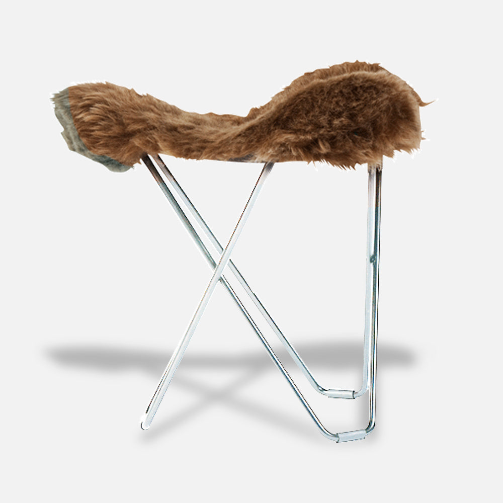 Cuero Design Footstool Flying Goose Iceland Short