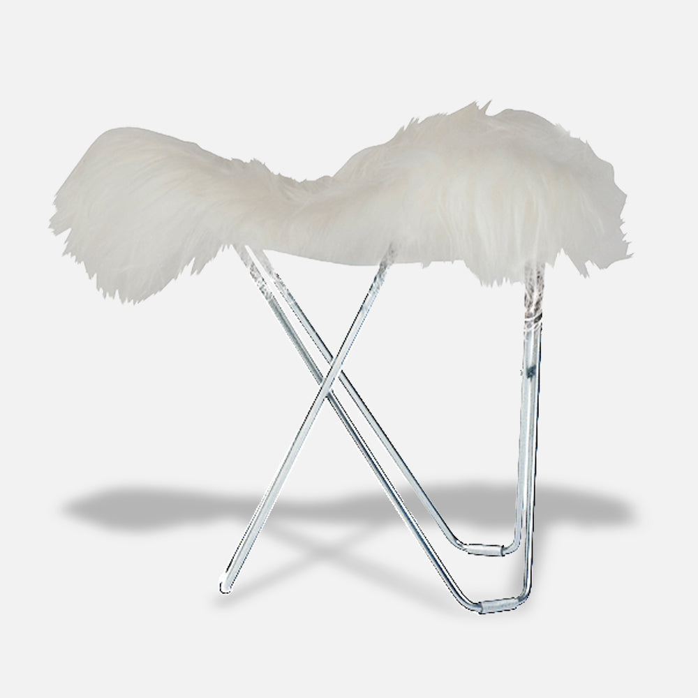 Cuero Design Footstool Flying Goose Iceland Short