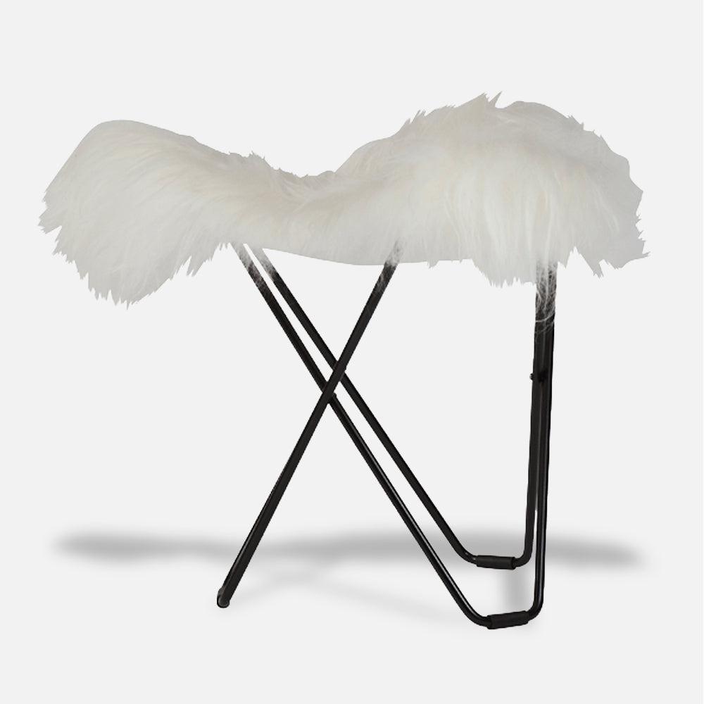 Cuero Design Footstool Flying Goose Iceland Short