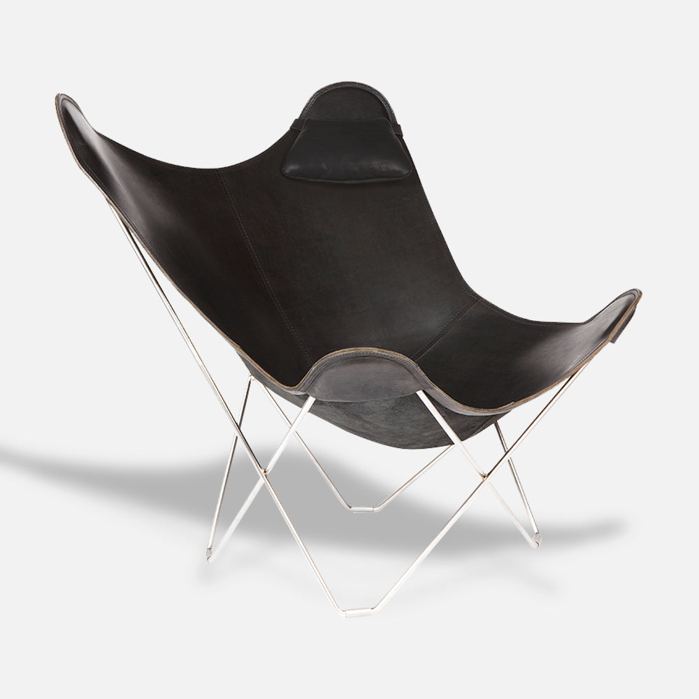 Cuero Chair Pampa Mariposa