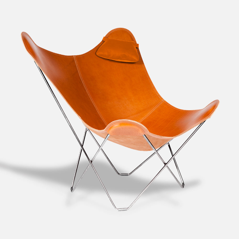 Cuero Chair Pampa Mariposa