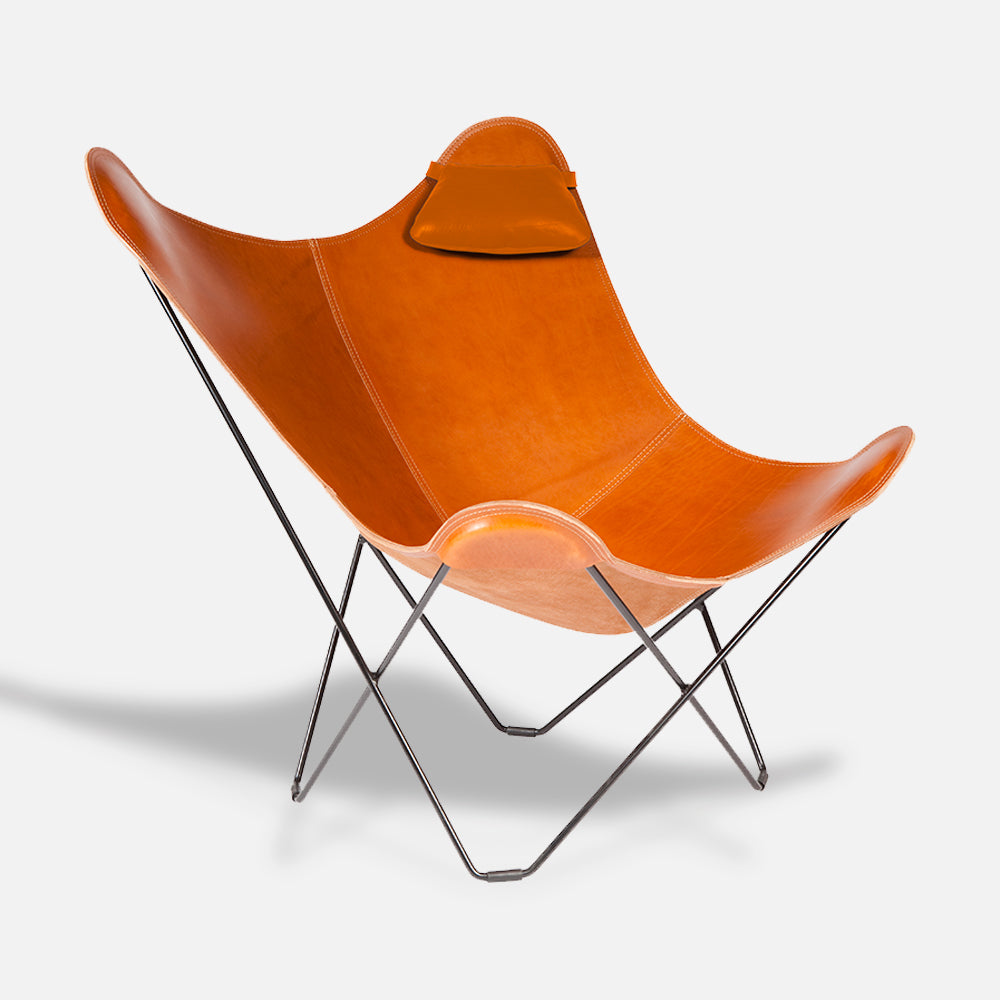 Cuero Chair Pampa Mariposa