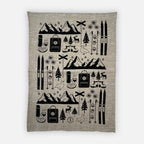 Kitchen Towel “The Mountains” – Anneko Design