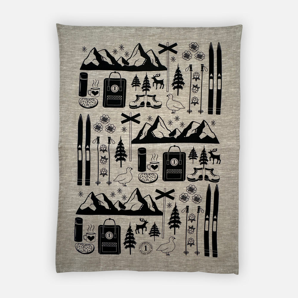 Kitchen Towel “The Mountains” – Anneko Design