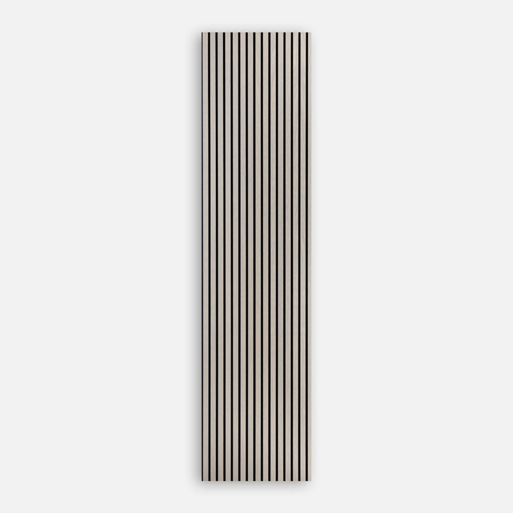 Acoustic Panel - Oak Grey brown lacquered