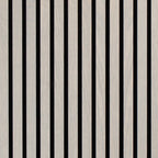 Acoustic Panel - Oak Grey brown lacquered