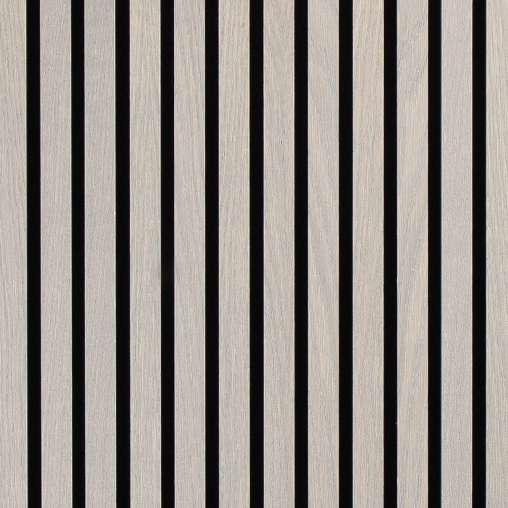 Acoustic Panel - Oak Grey brown lacquered