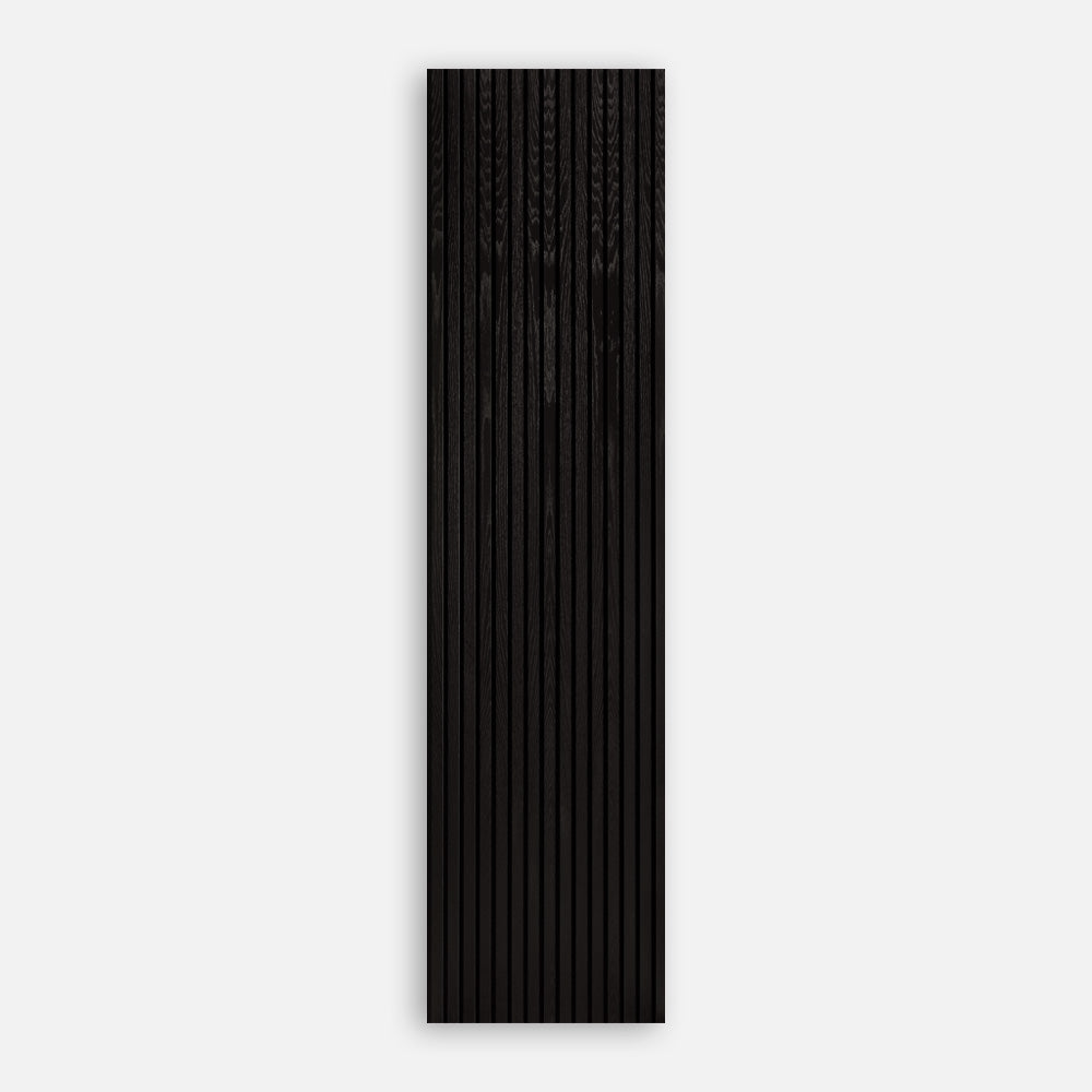 Acoustic Panel - Oak Black brown lacquered
