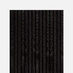 Acoustic Panel - Oak Black brown lacquered