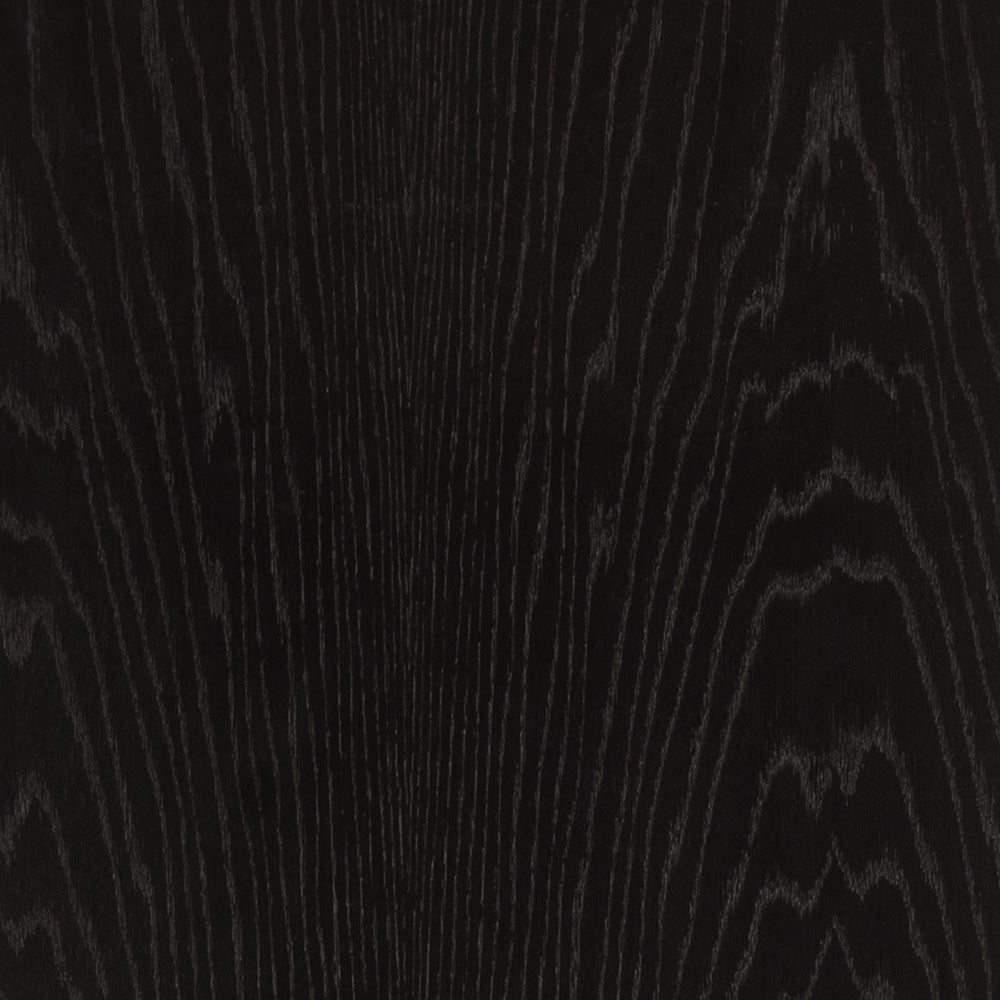 Sample - Design Panel Oak black-brown lacquered