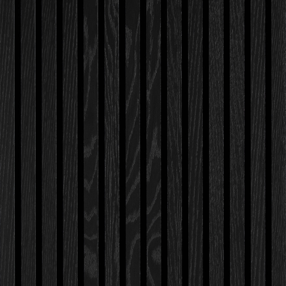 Acoustic Panel - Oak Black lacquered