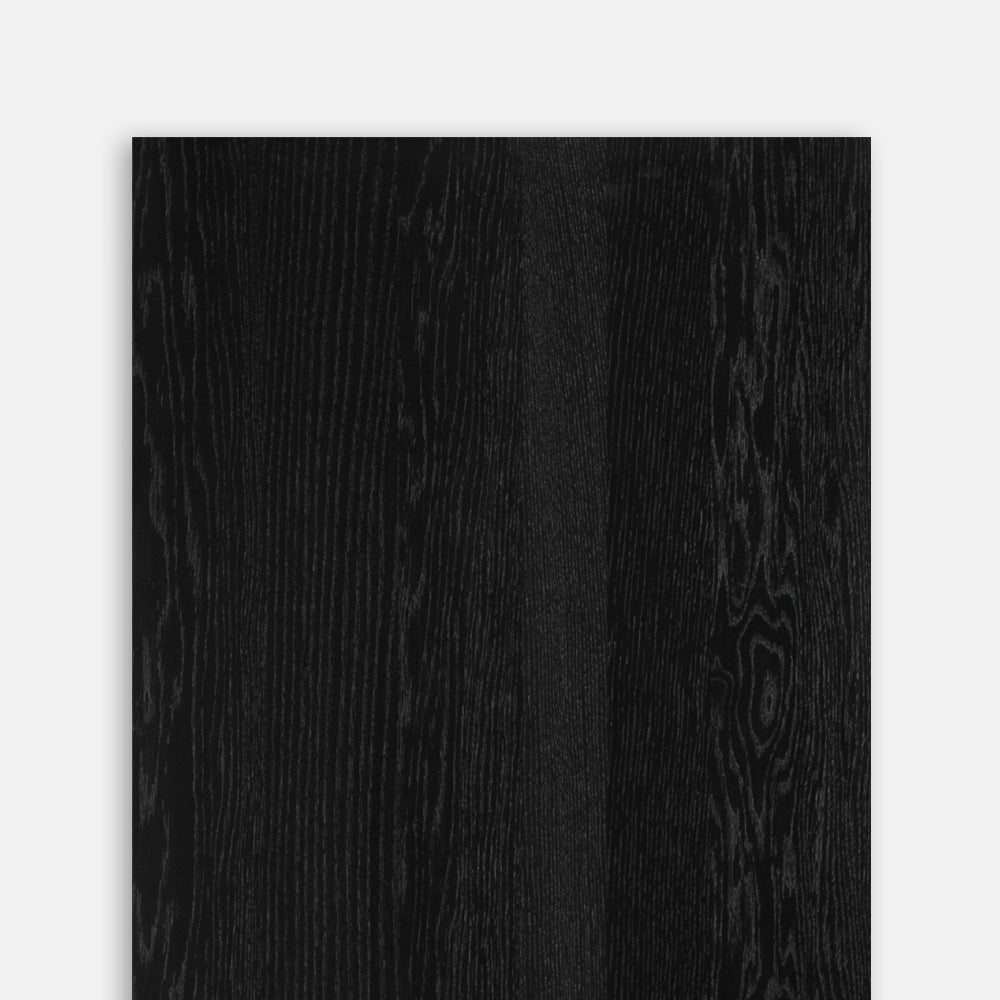 Design Panel - Oak Black lacquered