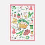 Kitchen towel Greenery – Ekelund Linneväveri
