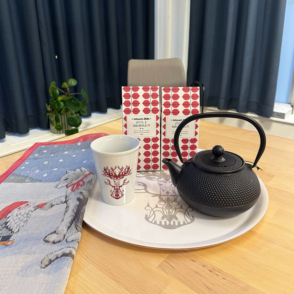 Gjutjärnstekanna Svart – Te Tillbehör – Tehuset Java
