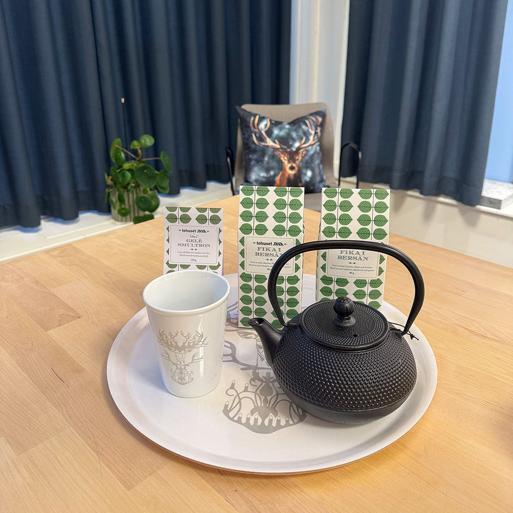 Cast Iron Teapot Black – Tea Accessories – Tehuset Java