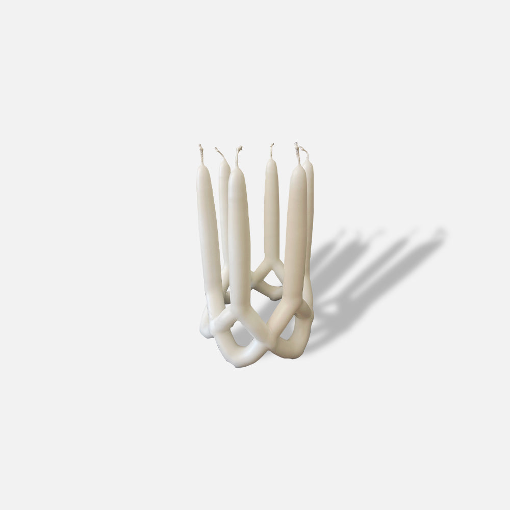 Candle Chandelier 6 arm from Ölmeljus