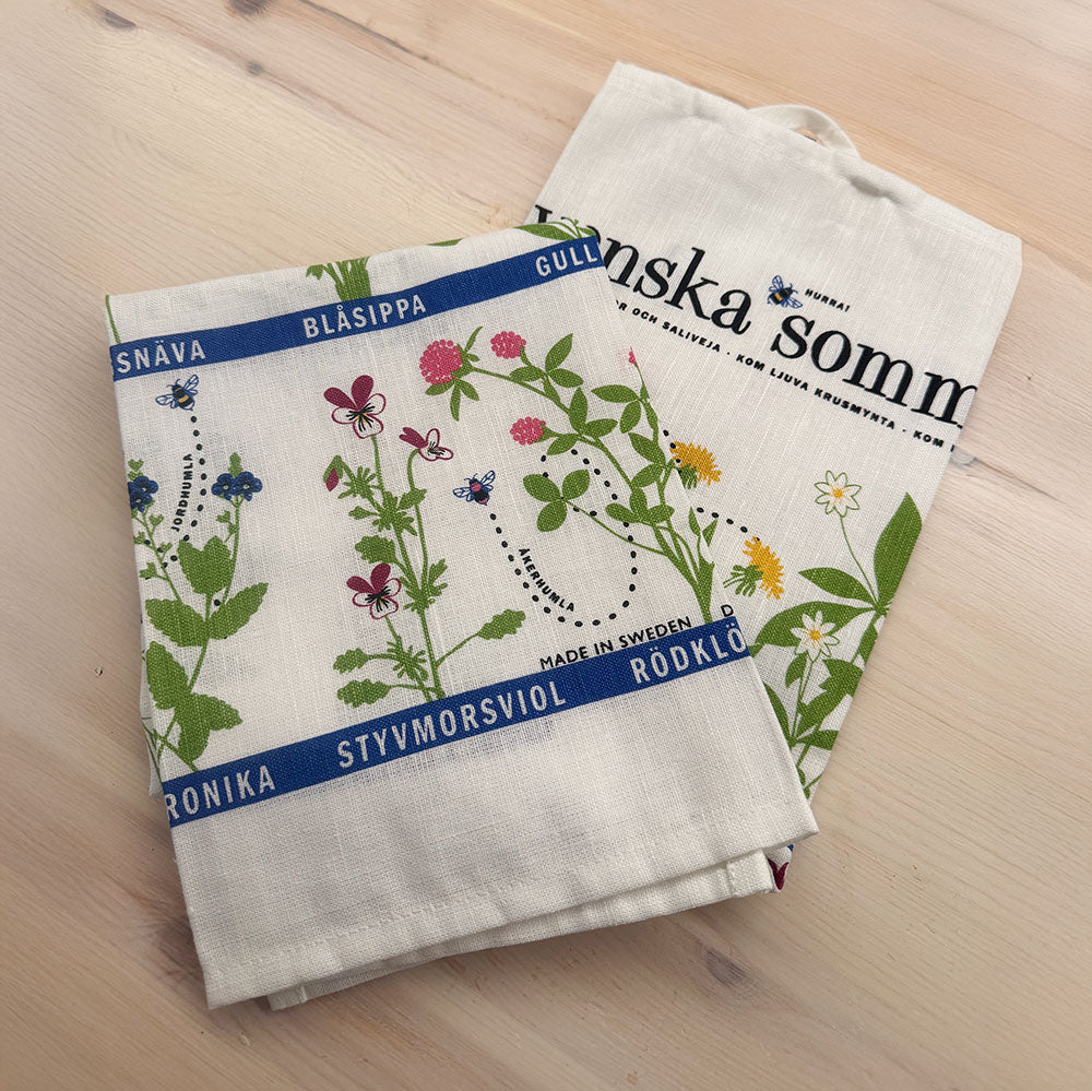 Kitchen towel Swedish Summer – Formverket Design