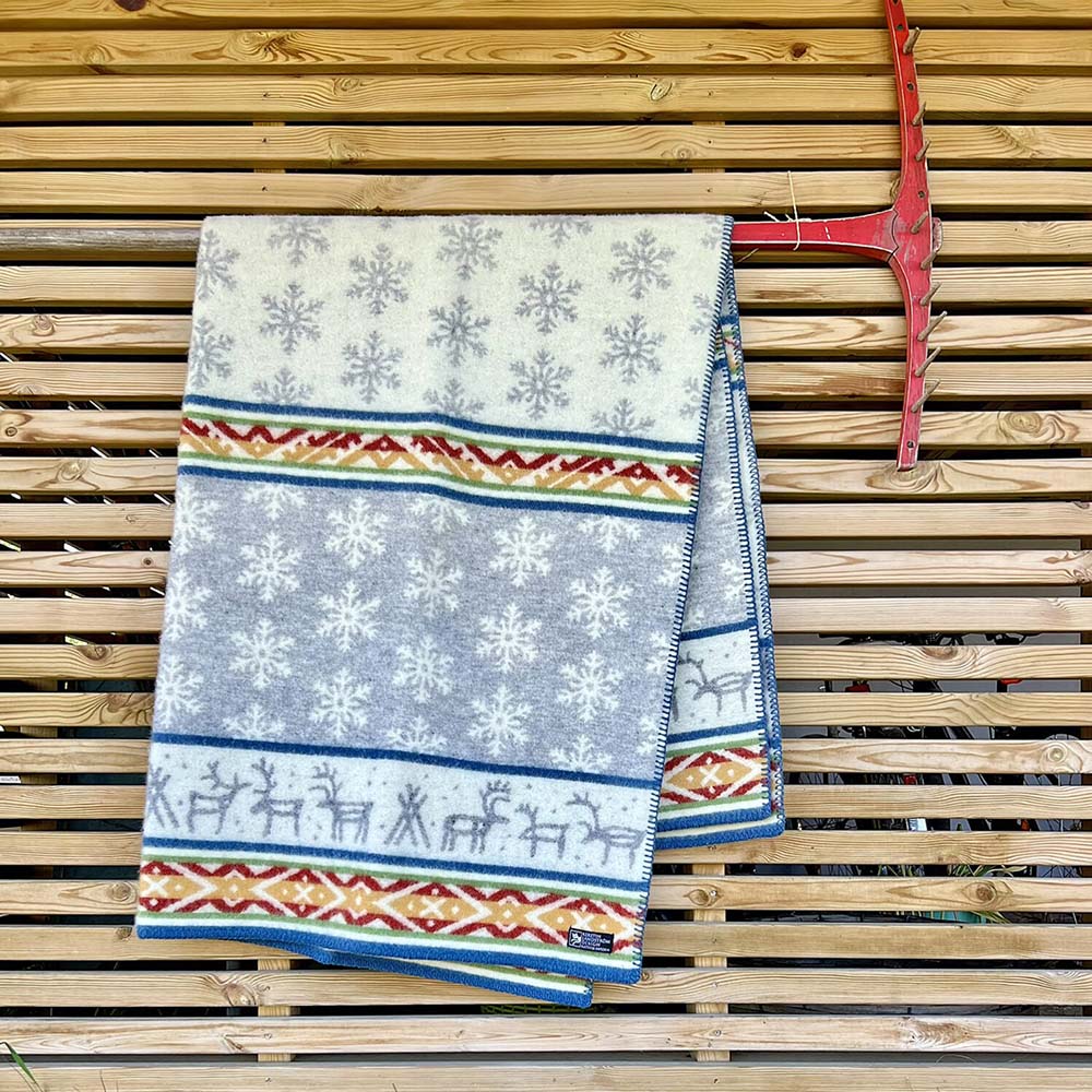 Wool Blanket “Laponia” – Kerstin Landström Design