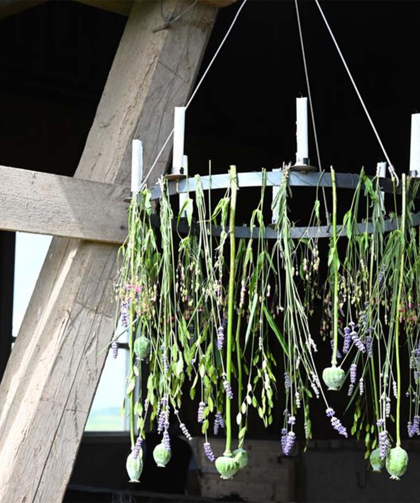 Chandelier Wrought Iron Raw – Miljögården Design