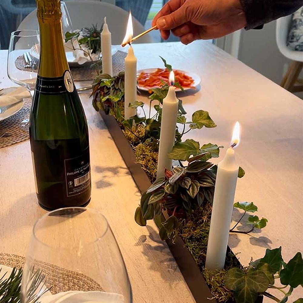 Ljuslåda Britt 4 Ljus – Annelie Palmqvist Design