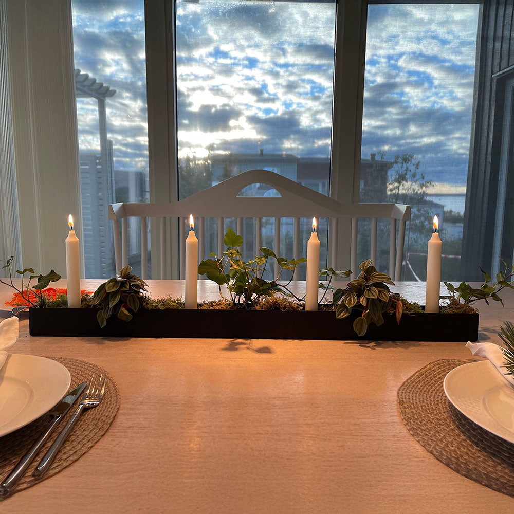 Ljuslåda Britt 4 Ljus – Annelie Palmqvist Design