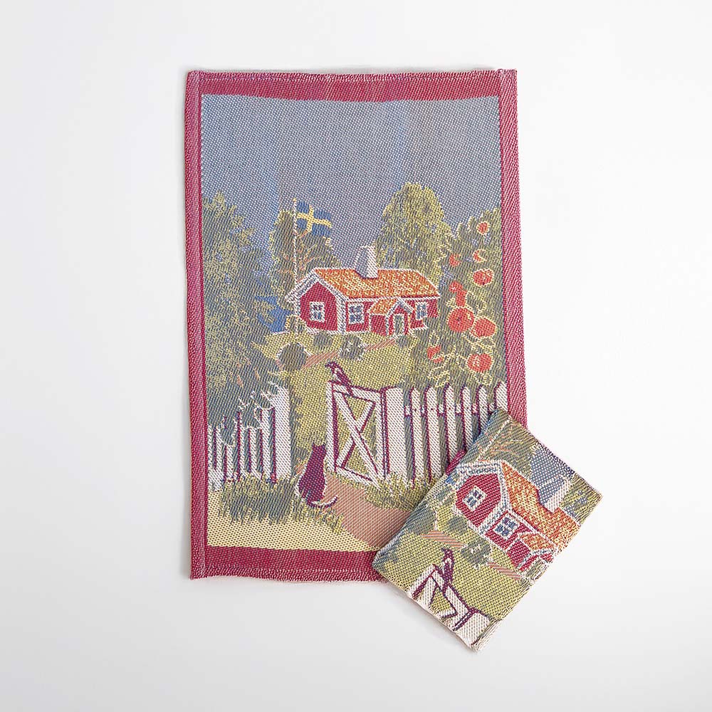 Tea Towel “Middle of Sweden” – Ekelund