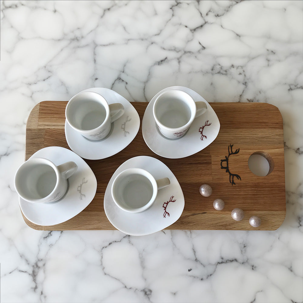 Espresso Cup Set of 6 – Porcelain by Smadi Interior