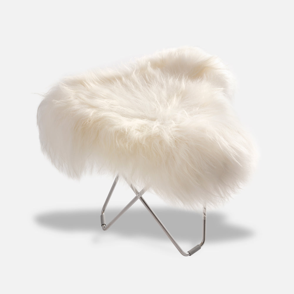 Cuero Design Footstool Flying Goose Iceland Short