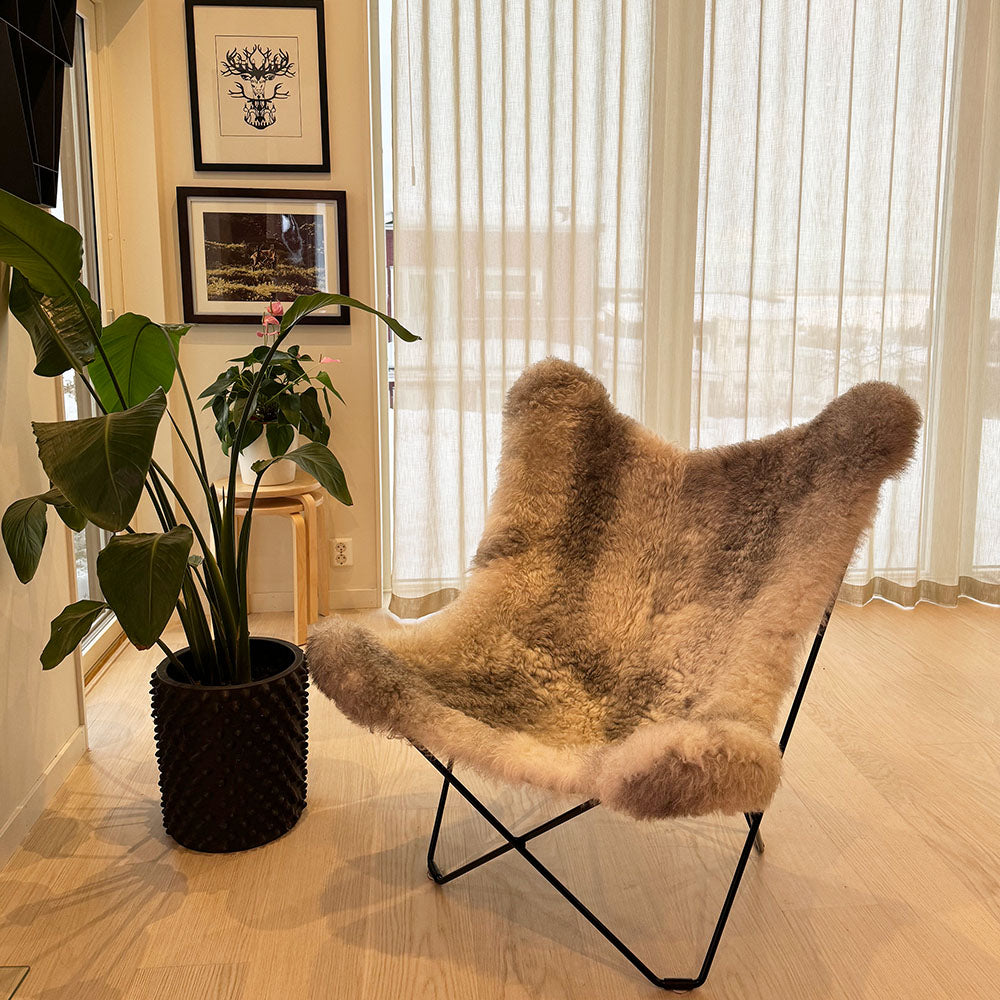 Cuero Iceland Mariposa Short chair
