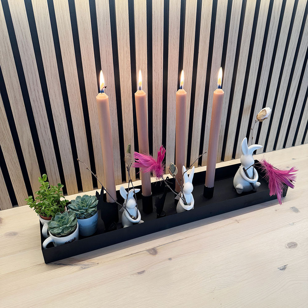 Light box Sund 5 candles holder