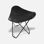 Cuero Footstool Flying Goose Pampa