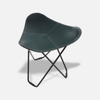 Cuero Footstool Flying Goose Pampa