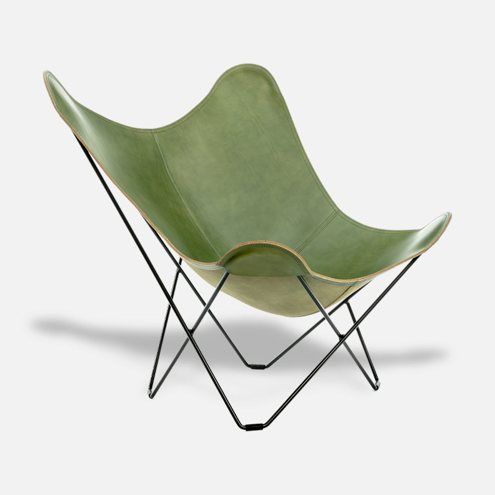 Cuero Chair Pampa Mariposa
