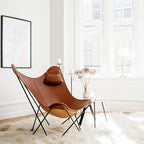 Cuero Chair Pampa Mariposa