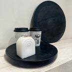 AMBA Serving Tray – Black Wood by Wikholm Form
