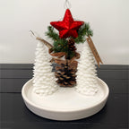 Christmas tree candle