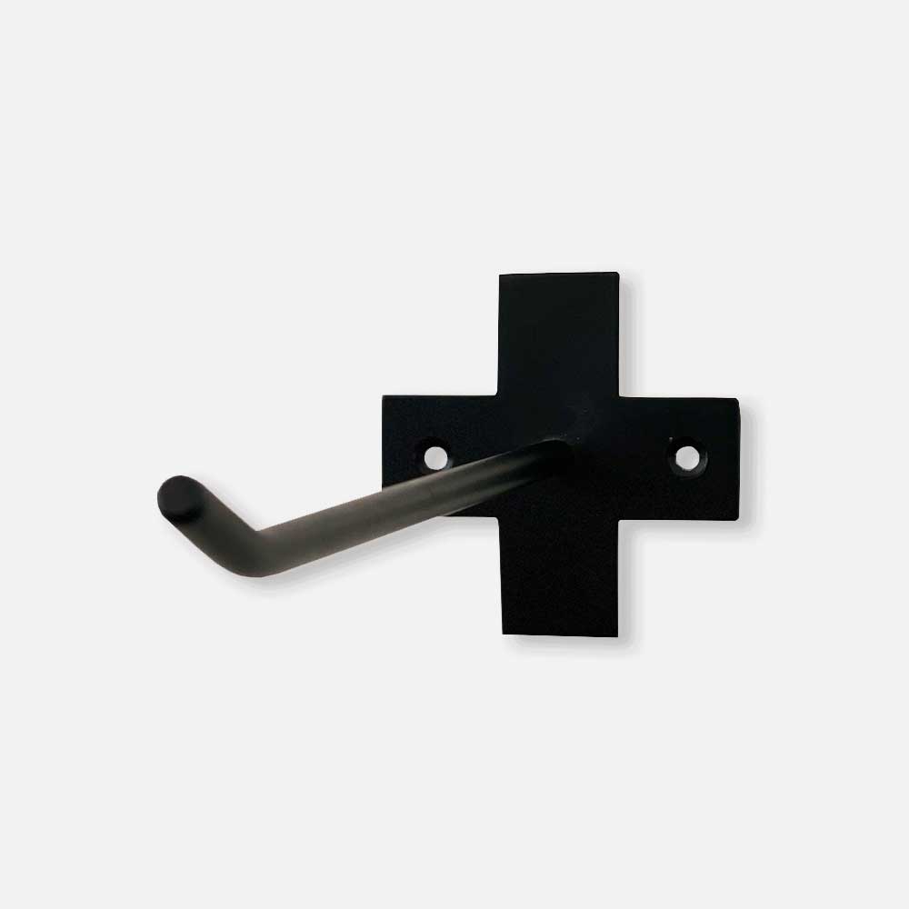Wall hook cross black - Annellie Palmqvist Design