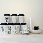 Espresso Cup Set of 6 – Porcelain by Smadi Interior