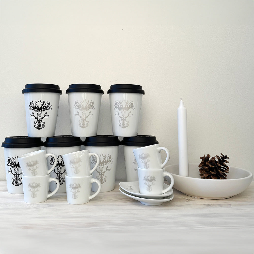 Espresso Cup Set of 6 – Porcelain by Smadi Interior