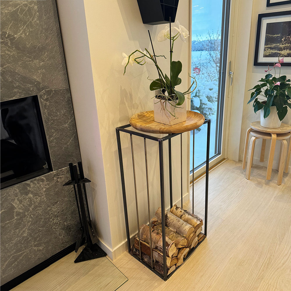 Wooden Tray Ø50 cm – Teak by Miljögården