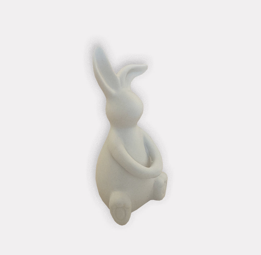 Elias Ceramic Bunny – White