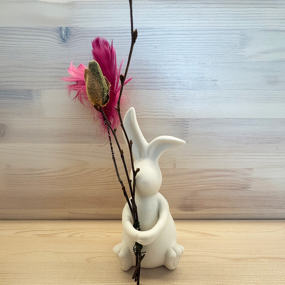 Elias Ceramic Bunny – White